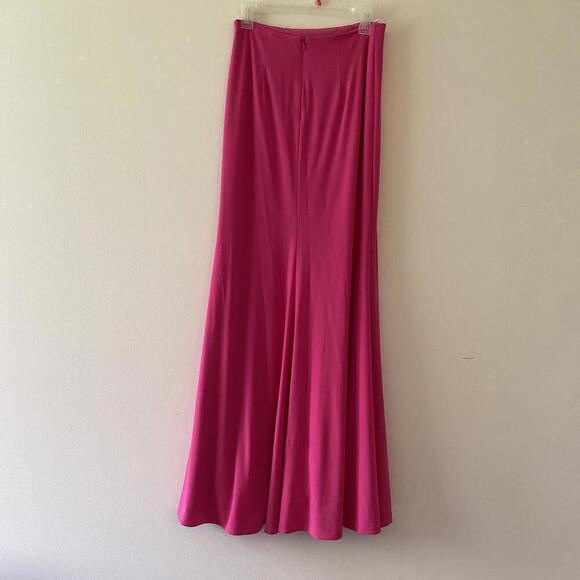 SHERRI HILL hot pink two piece maxi prom dress - Picture 6 of 8